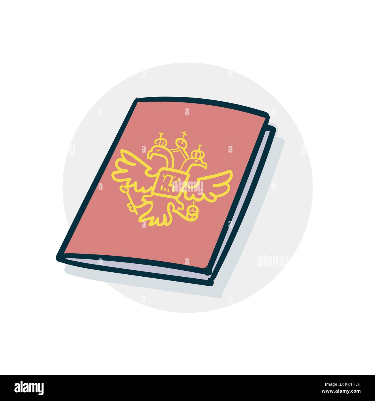 Passport icon Stock Photo by ©get4net 4522467