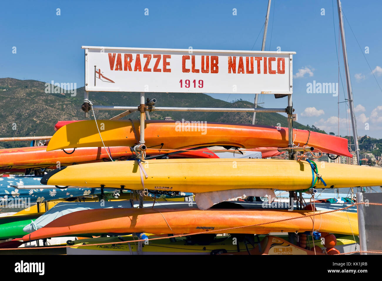 Italy, Liguria, Varazze Stock Photo Alamy