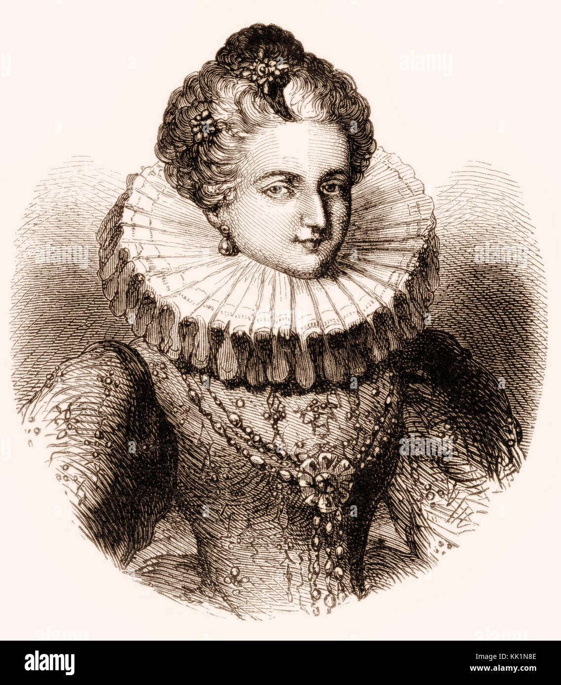 Leonora Dori Galigaï, 1571 1617, a French courtier Stock Photo Alamy