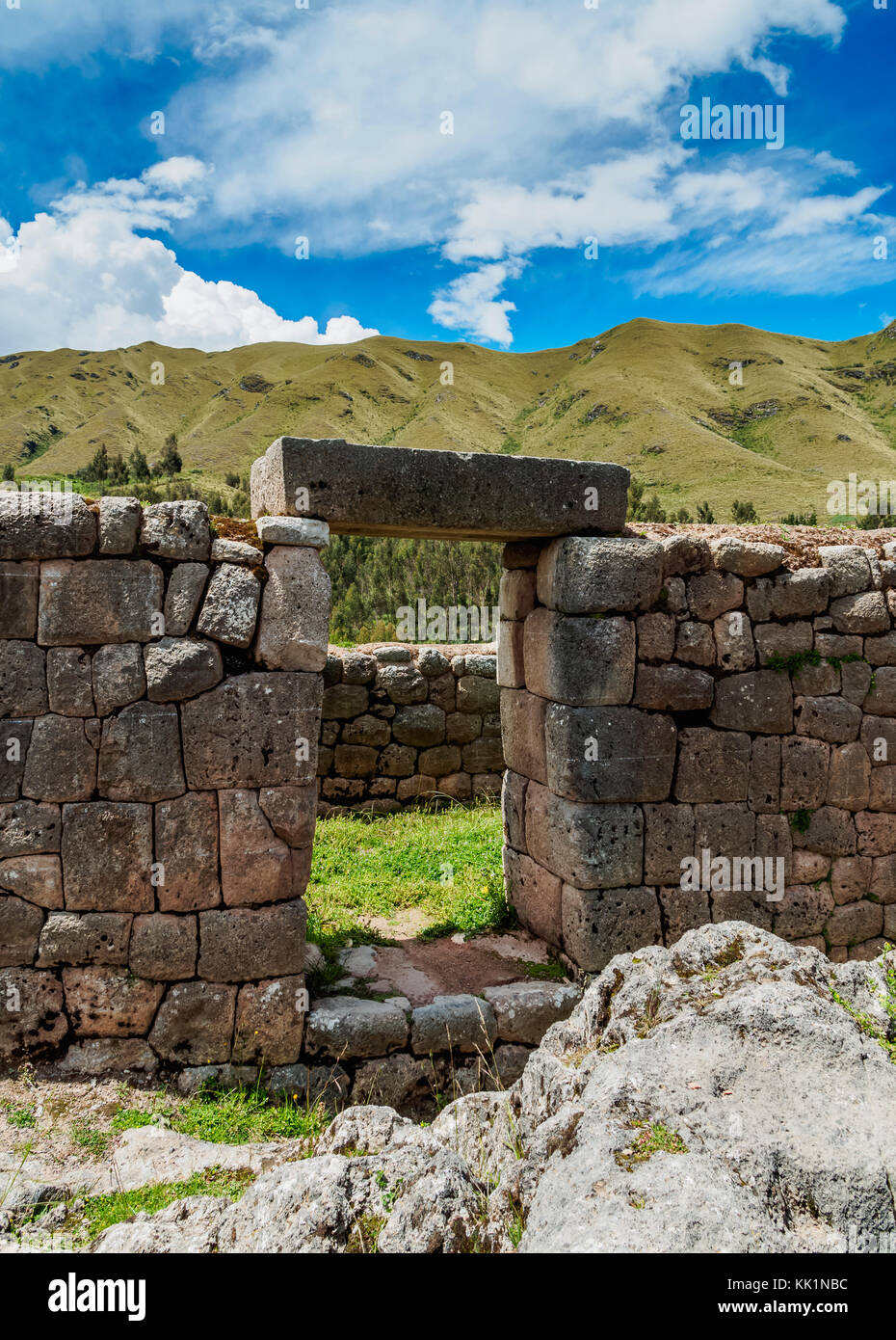 Puka Pukara Ruins, Cusco Region, Peru Stock Photo Alamy