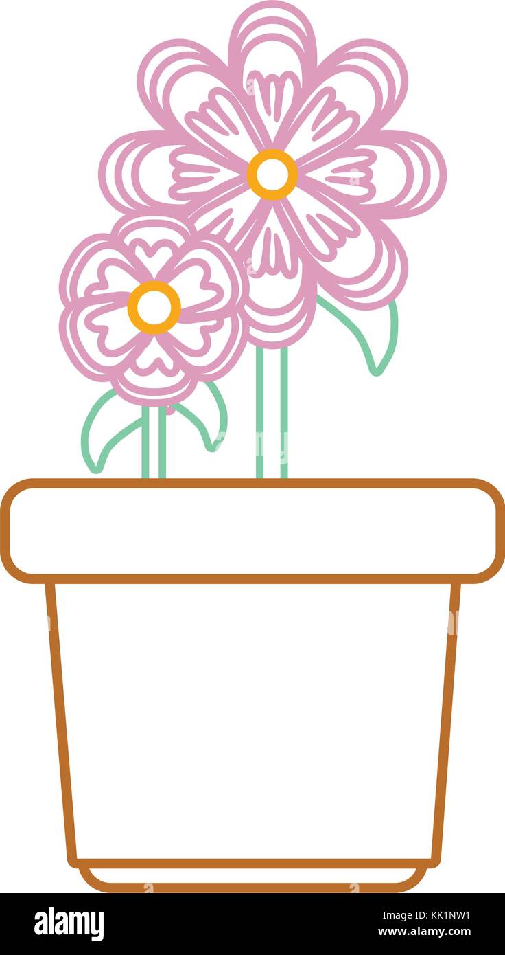 flower in a pot icon Stock Vector Image & Art - Alamy
