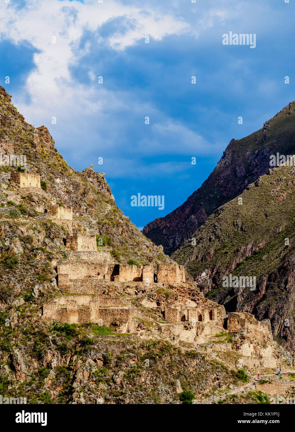 Pinkuylluna, Inca Storehouses, Ollantaytambo, Sacred Valley, Cusco