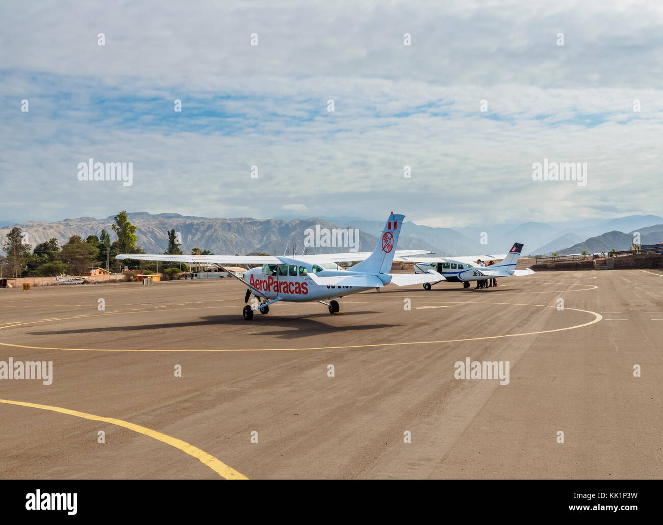 Nazca Airport, Ica Region, Peru Stock Photo