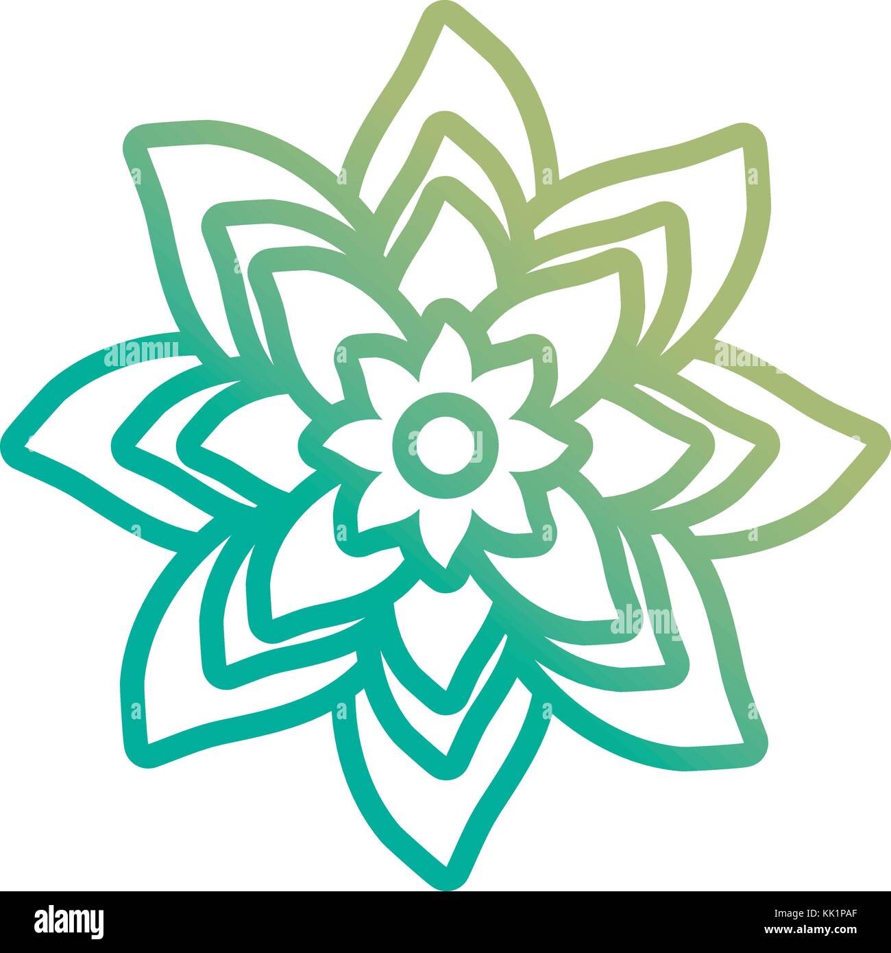 beautiful flower icon Stock Vector Image & Art - Alamy