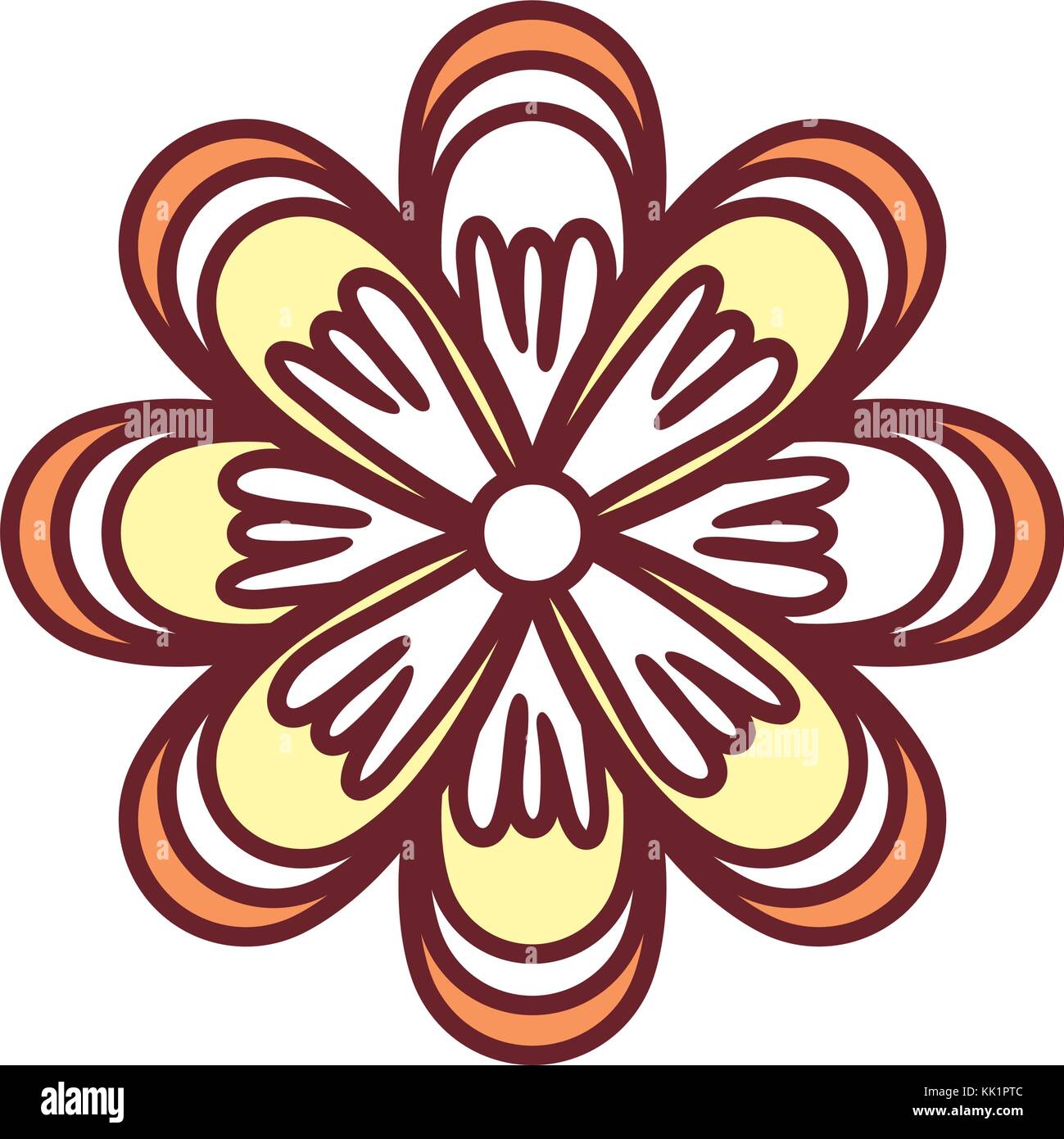 beautiful flower icon Stock Vector Image & Art - Alamy
