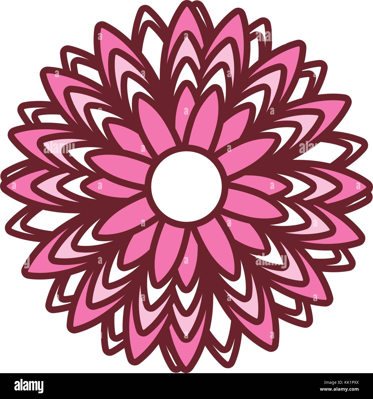 beautiful flower icon Stock Vector Image & Art - Alamy