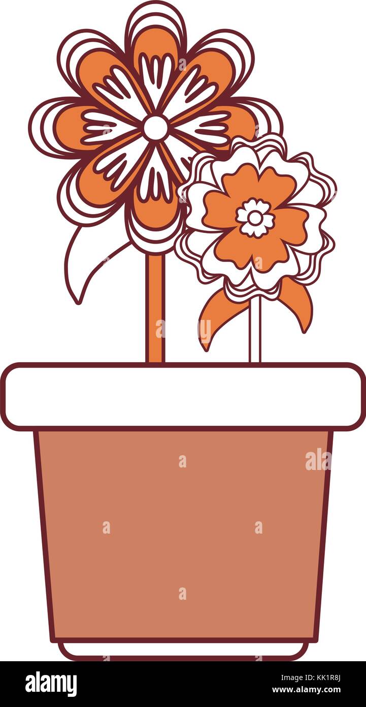 flower in a pot icon Stock Vector Image & Art - Alamy