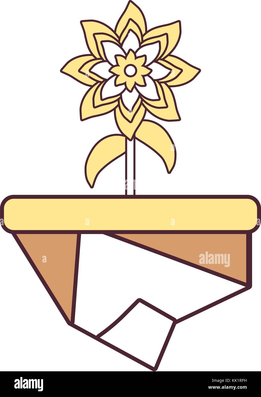 flower in a pot icon Stock Vector Image & Art - Alamy