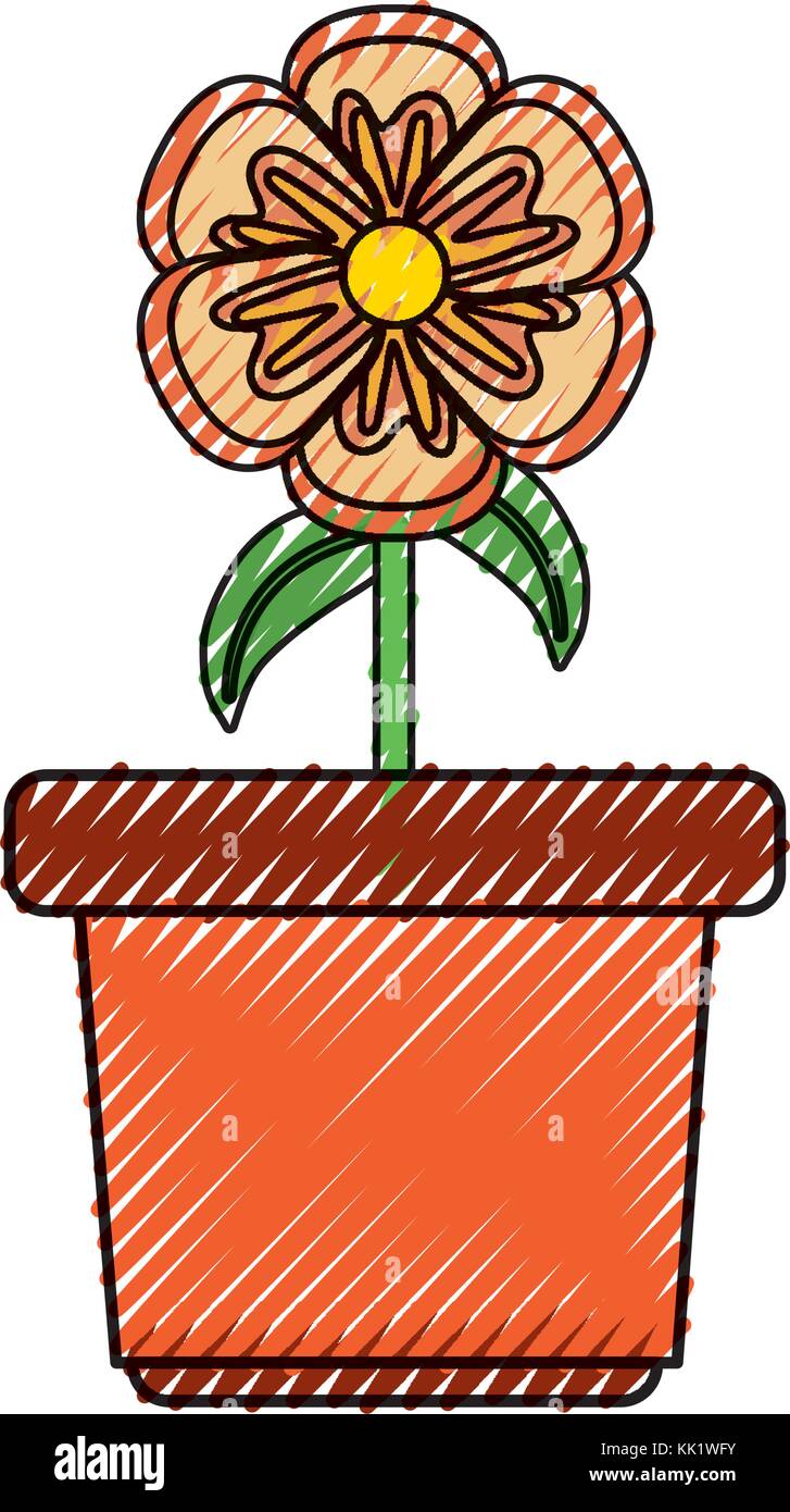 flower in a pot icon Stock Vector Image & Art - Alamy