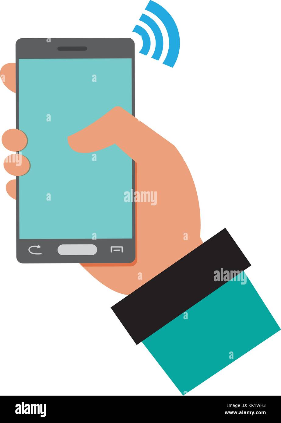 Isolated smartphone design Stock Vector Image & Art - Alamy