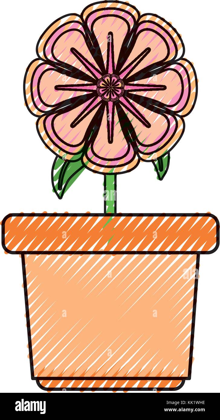 flower in a pot icon Stock Vector Image & Art - Alamy