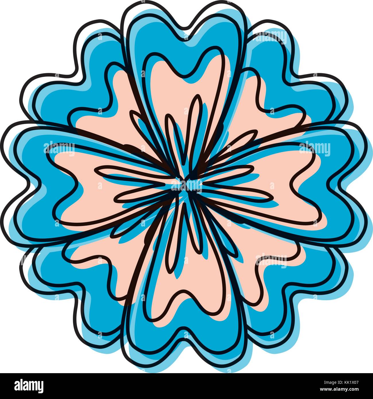 beautiful flower icon Stock Vector Image & Art - Alamy