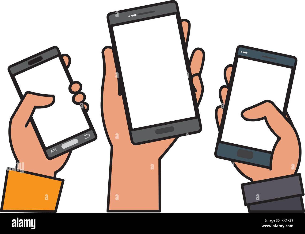 Isolated smartphone design Stock Vector Image & Art - Alamy