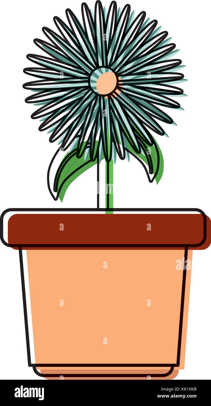 flower in a pot icon Stock Vector Image & Art - Alamy