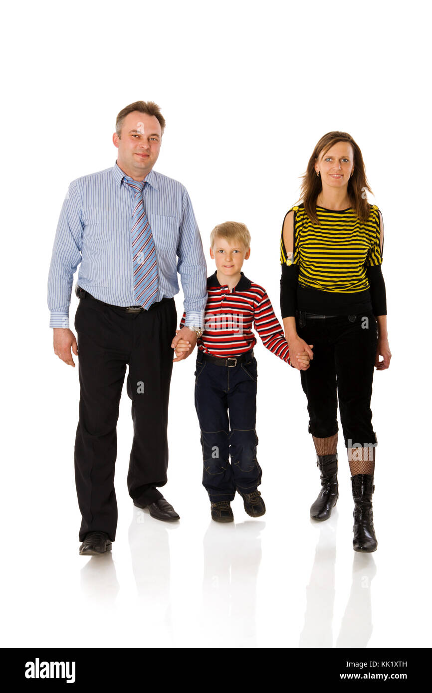 Happy family laughing together on Cut Out Stock Images Pictures Alamy