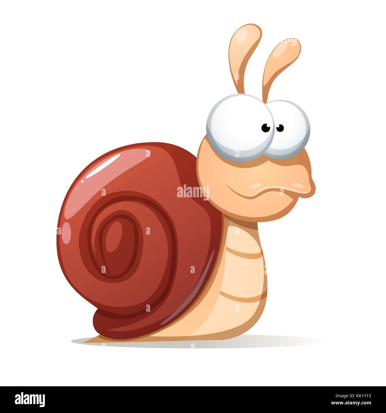 Snail illustration hi-res stock photography and images - Alamy