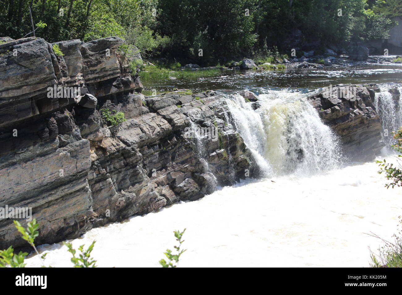 Hogback river falls, Ottawa Stock Photo