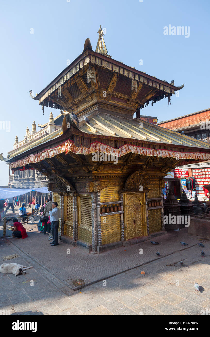 Swayambhunath stupa, Kathmandu's Monkey Temple Stock Photo - Alamy