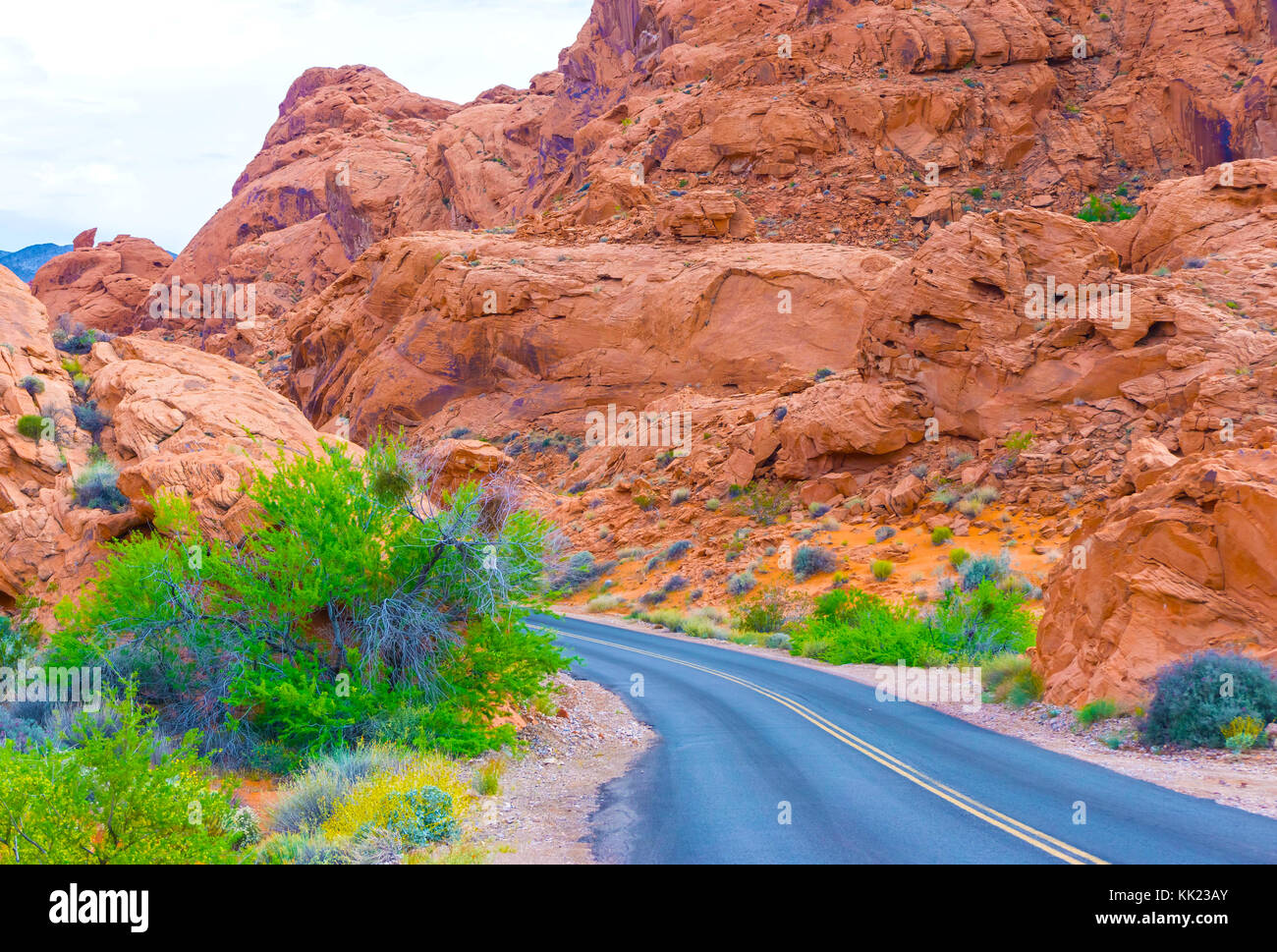 The Valley of Fire State Park, USA Stock Photo Alamy