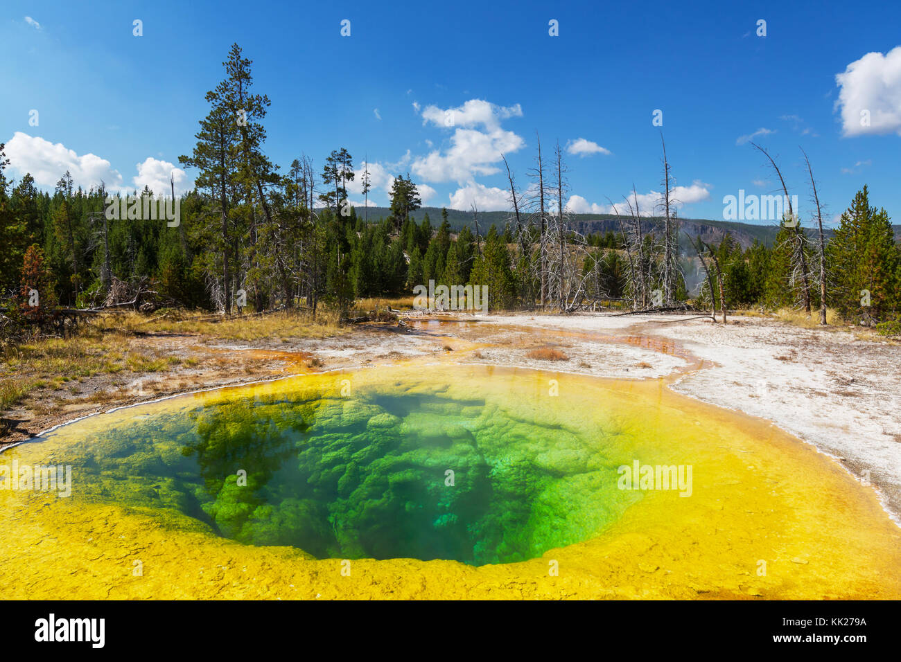 Morning Glory Pool Stock Photo - Alamy