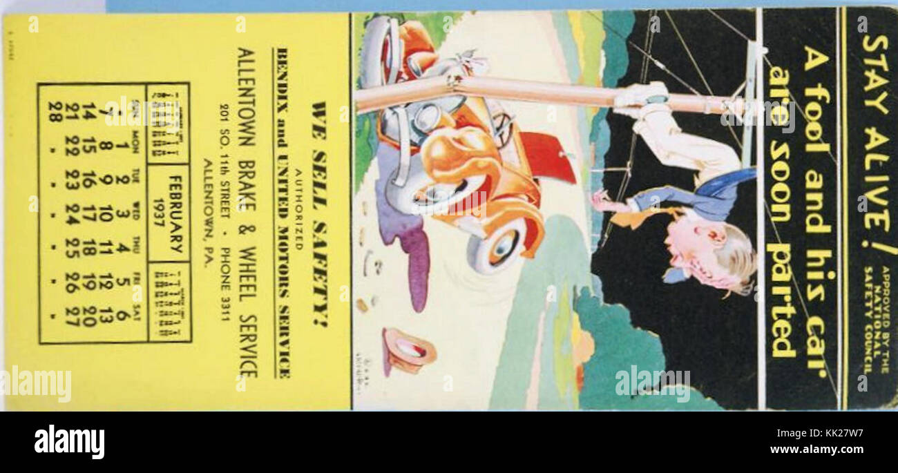 1937 Allentown Brake & Wheel Allentown PA Stock Photo Alamy