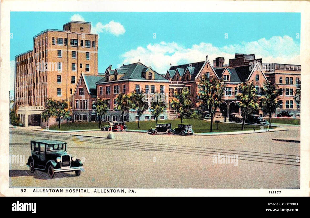 1939 Allentown Hospital Allentown PA Stock Photo Alamy