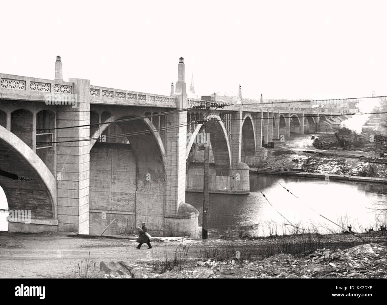 1929 Tilghman Street Viaduct North Side View Allentown PA Stock Photo Alamy
