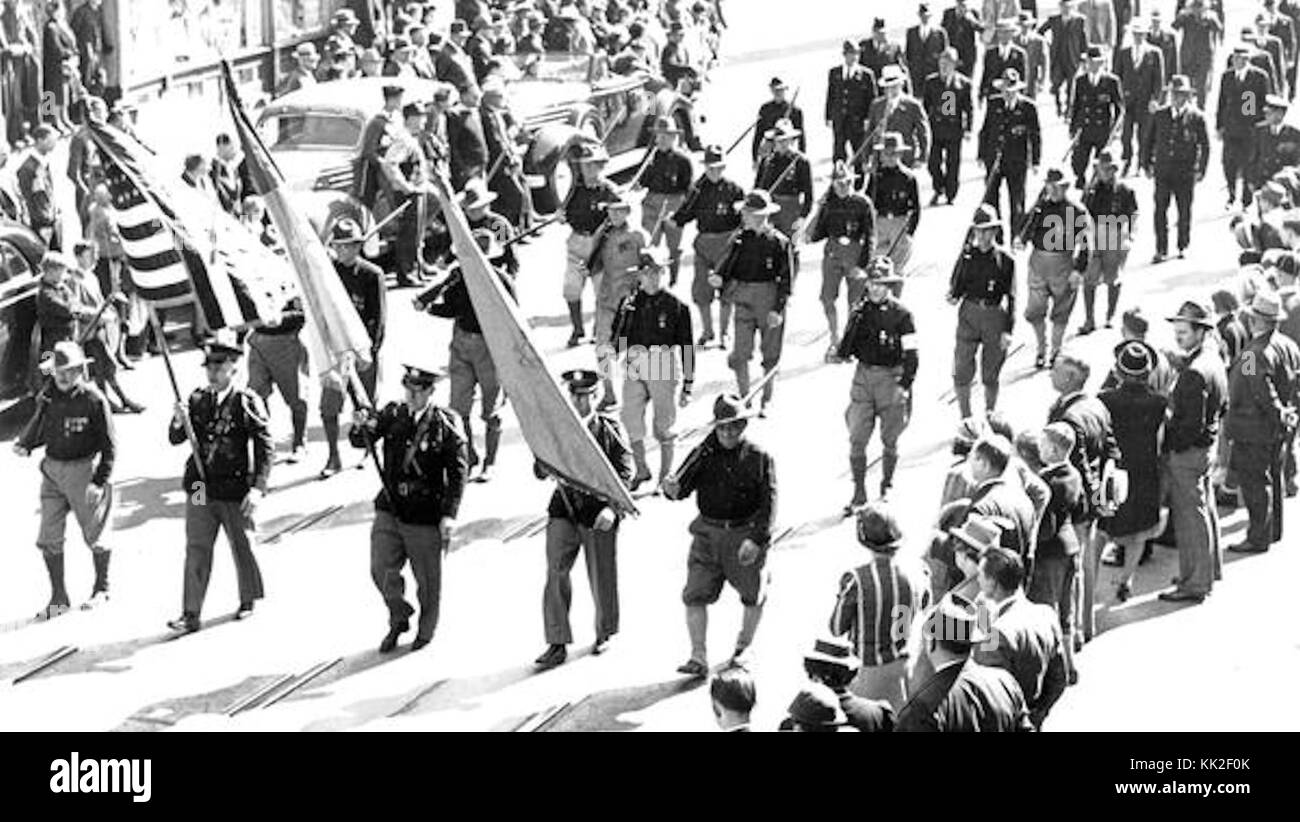 1940 Memorial Day Parade 30 May 2 Allentown PA Stock Photo Alamy