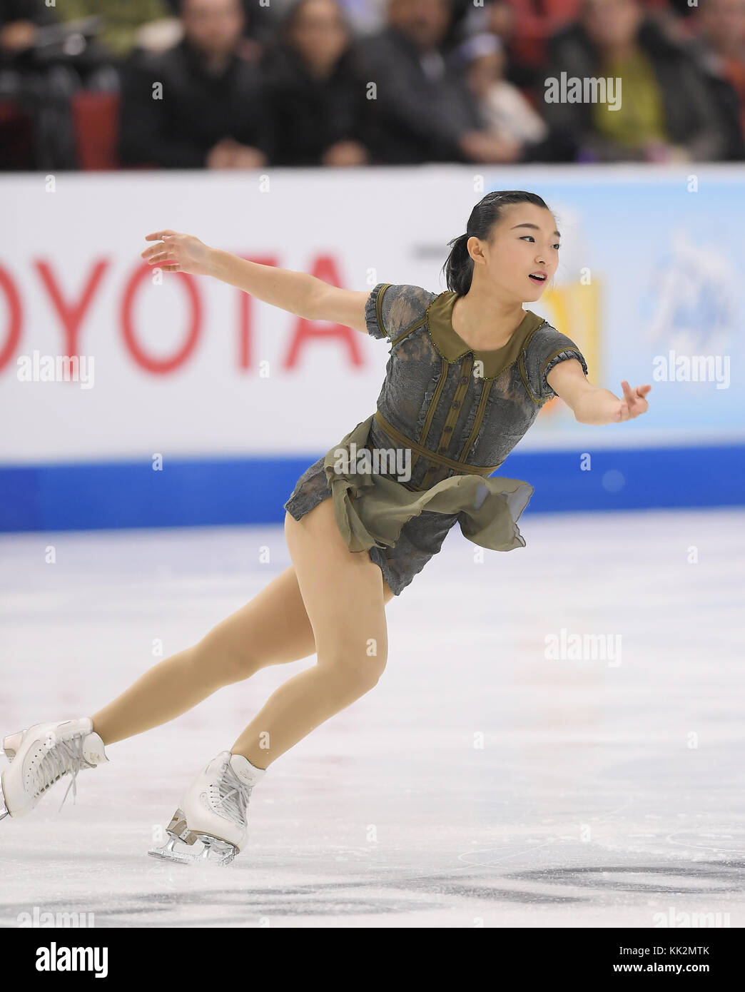Lake Placid, N.Y. 26th Nov, 2017. Kaori Sakamoto (JPN) Figure Skating