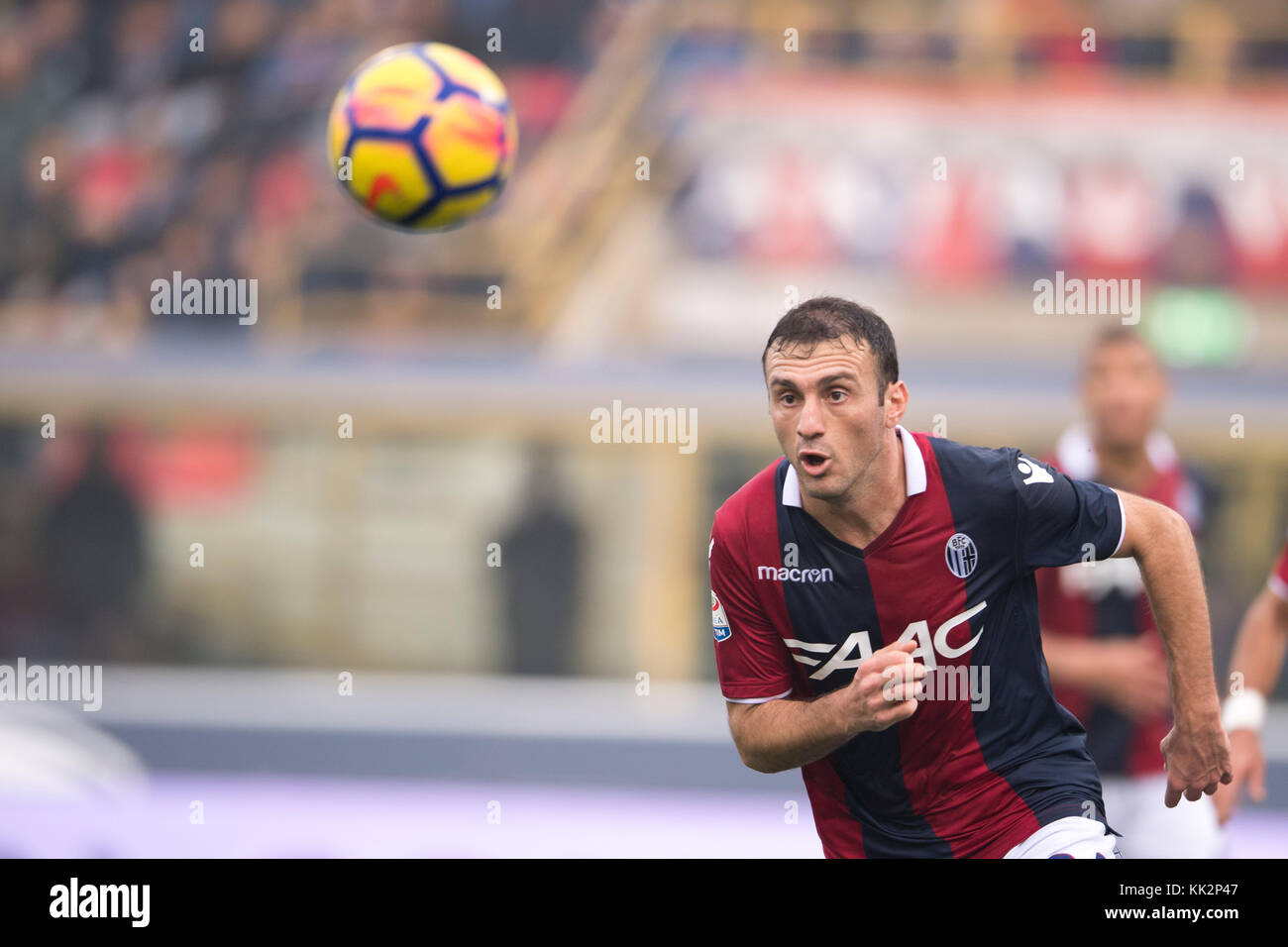 Bologna, Italy. 25th Nov, 2017. Vasilis Torosidis (Bologna) Football/Soccer : Italian "Serie A" match between Bologna FC 3-0 UC Sampdoria at Stadio Renato Dall'Ara in Bologna, Italy . Credit: Maurizio Borsari/AFLO/Alamy Live News Stock Photo