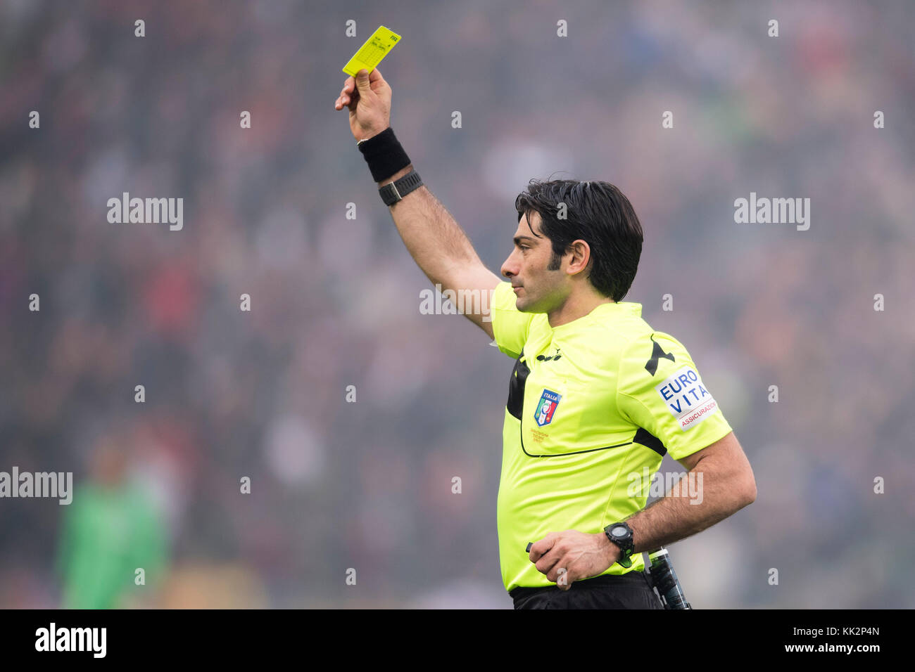 Bologna, Italy. 25th Nov, 2017. Fabio Maresca (Referee) Football/Soccer