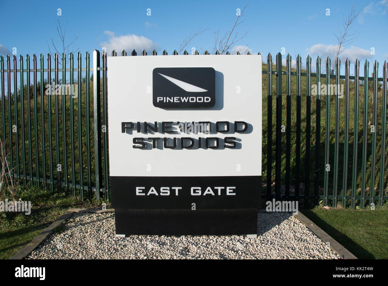 Pinewood Studios new development at Iver Heath, Buckinghamshire, UK