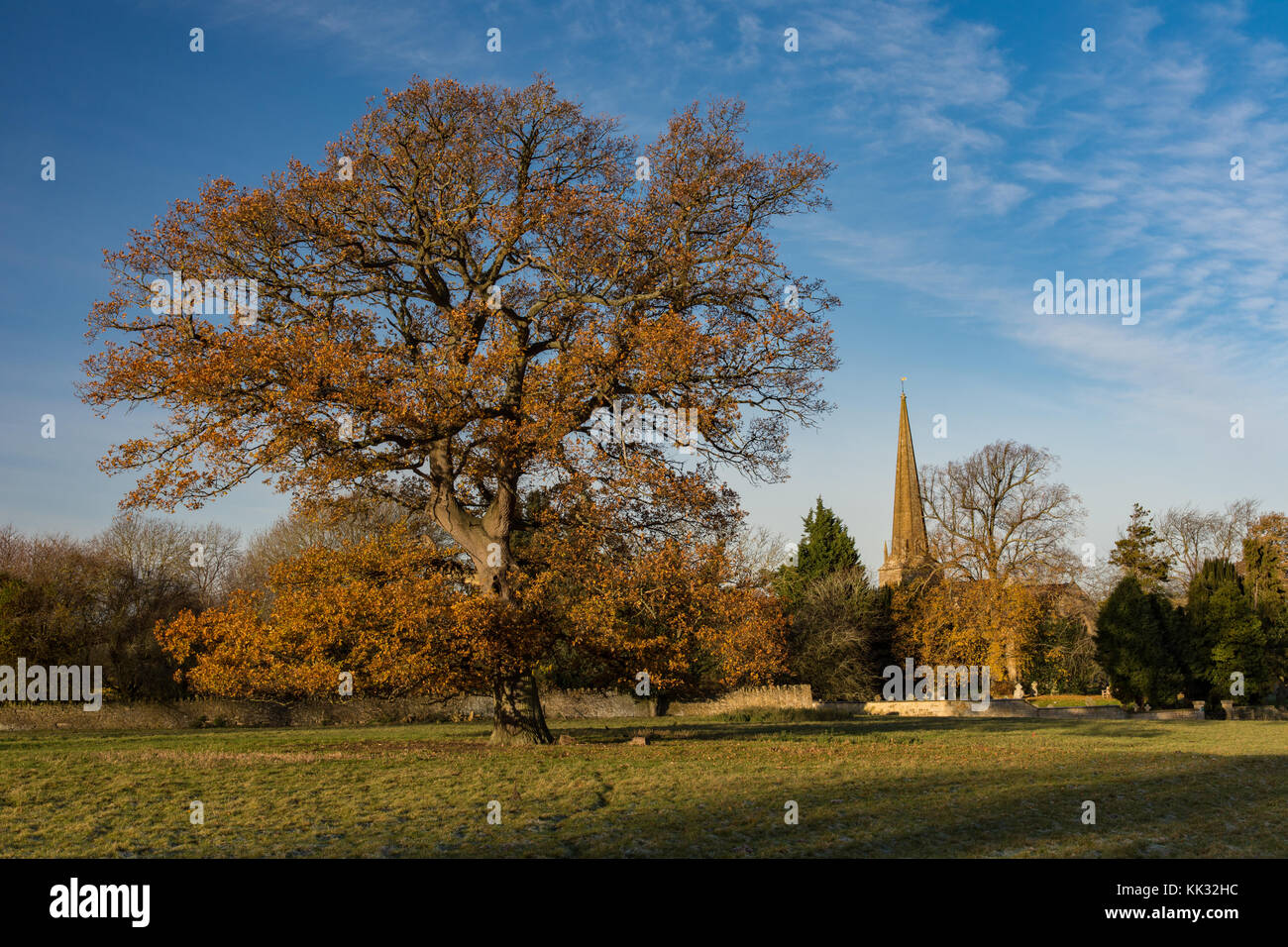 St. Lawrences Church, Mickleton Stock Photo