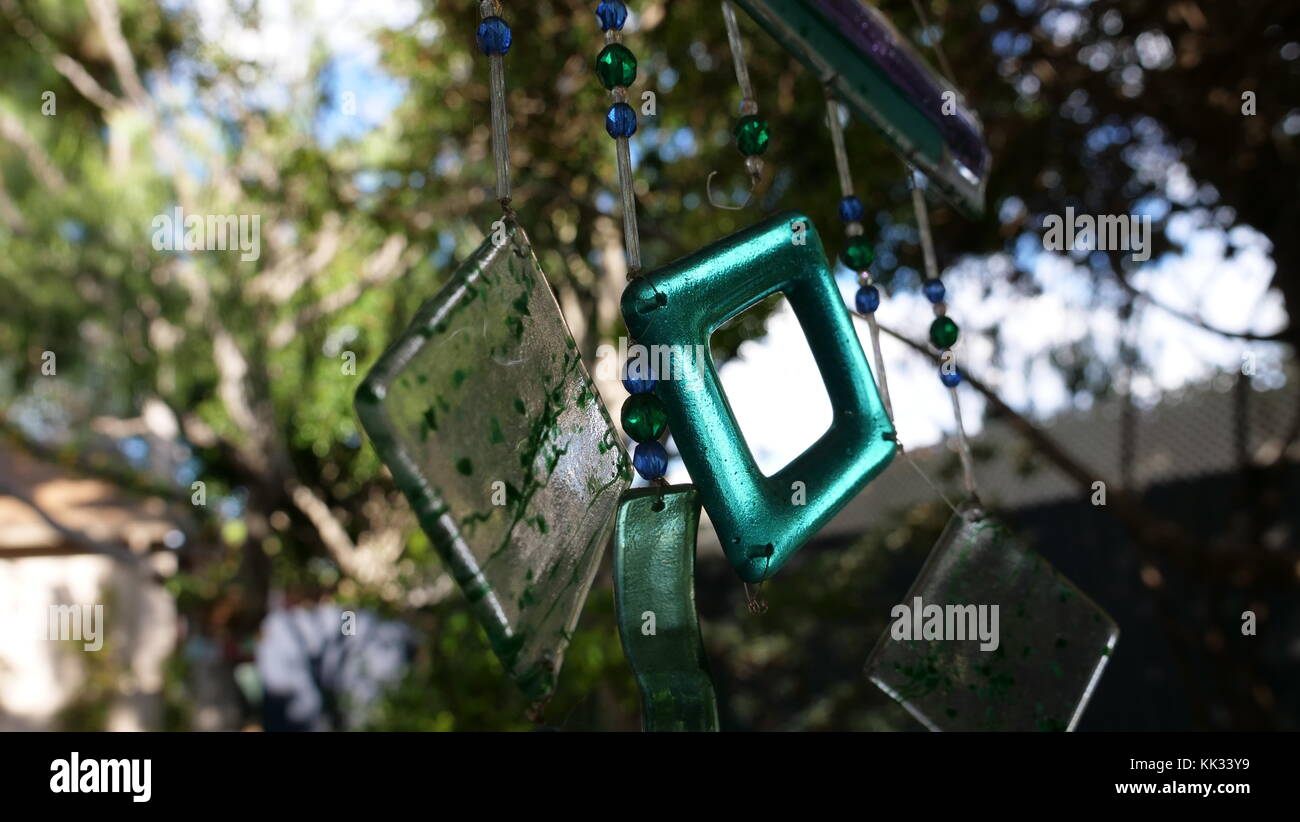 wind chime in LA Stock Photo Alamy