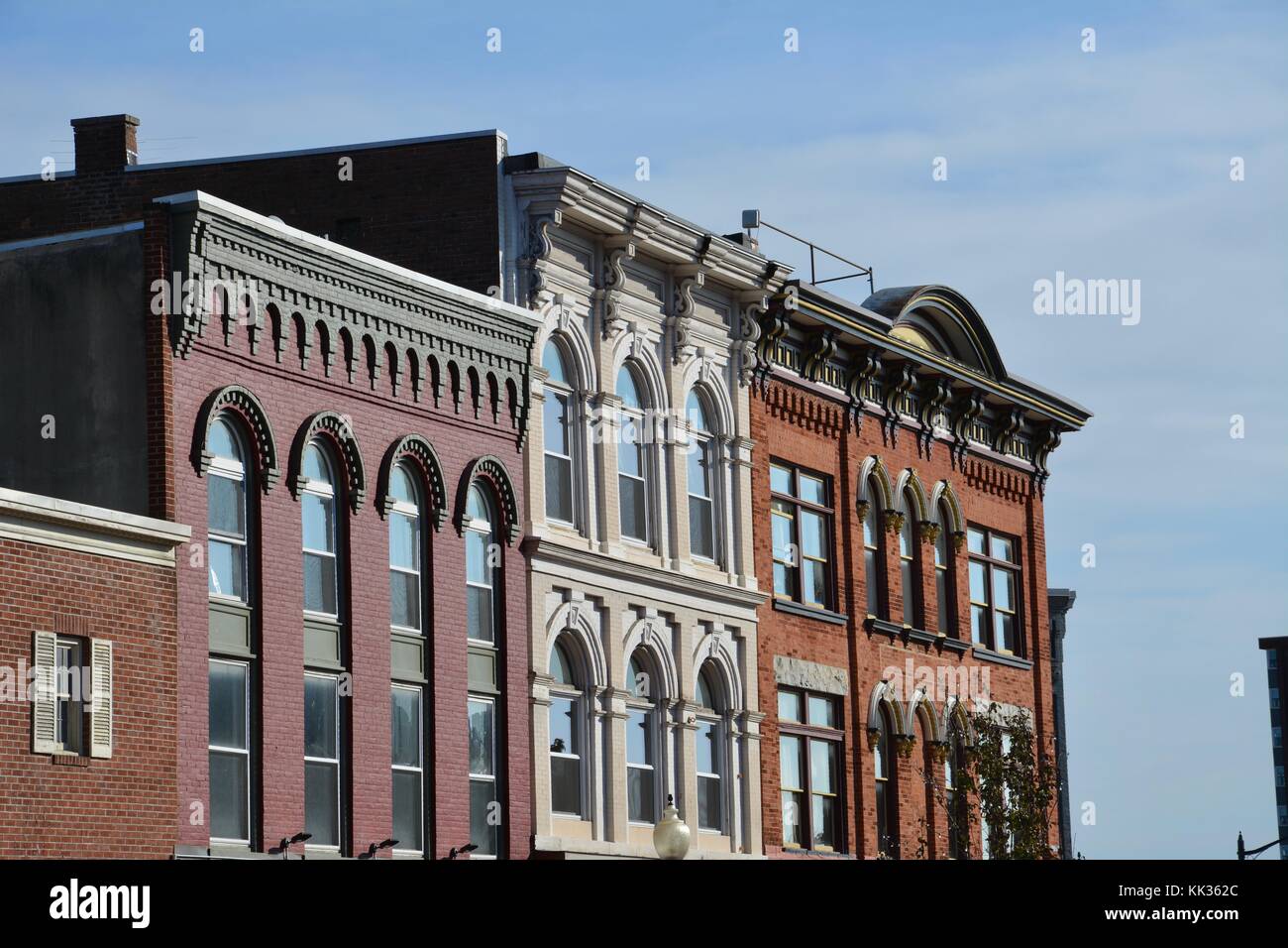 A view of Glen Street (the Main Street), the central business district