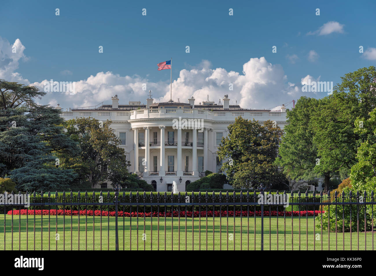 The White House in the United States Stock Photo