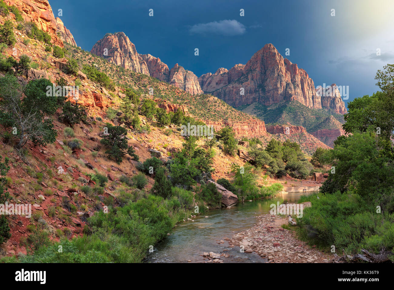 Zion national park the subway hi-res stock photography and images - Alamy