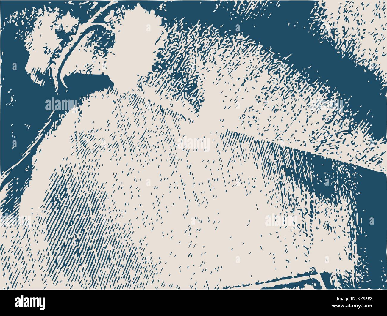Distress Overlay Background. Grunge Fiber Texture Stock Vector Image ...