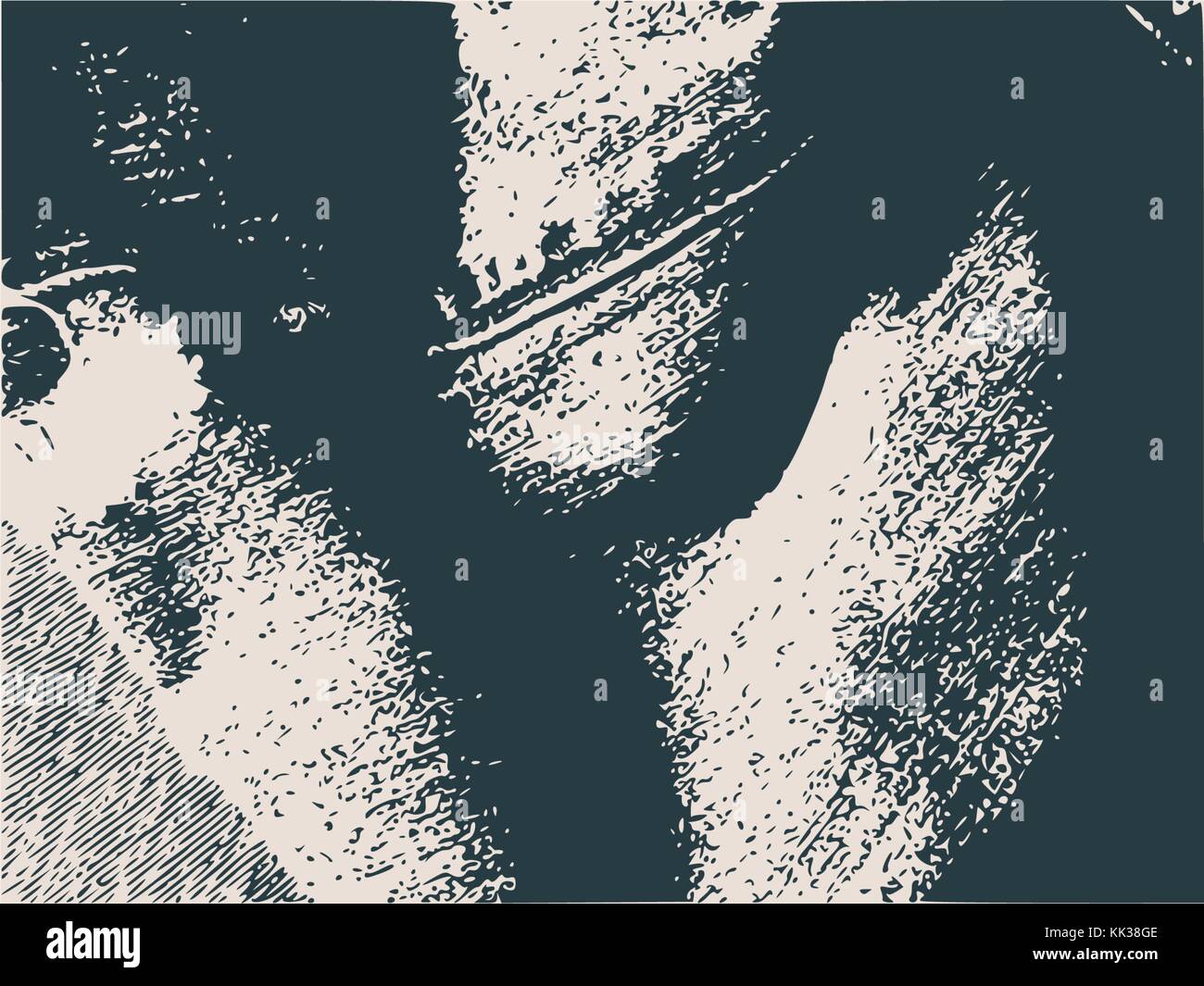 Distress Overlay Background. Grunge Fiber Texture Stock Vector Image ...