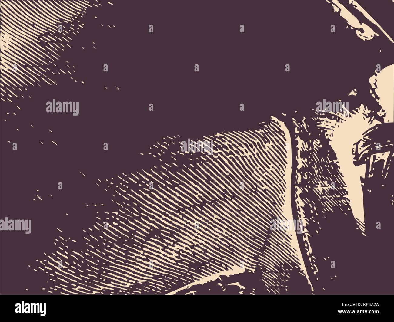 Distress Overlay Background. Grunge Fiber Texture Stock Vector Image ...