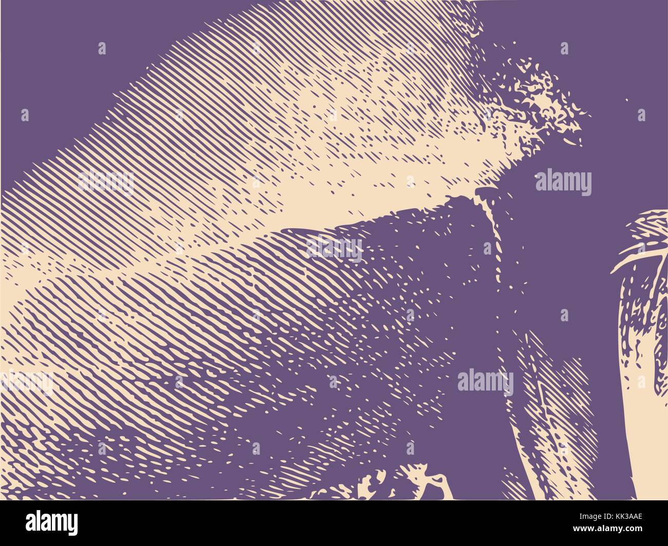 Distress Overlay Background. Grunge Fiber Texture Stock Vector Image ...