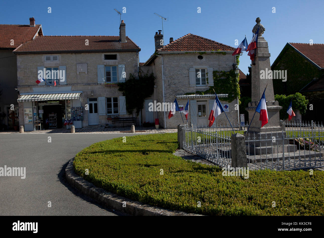 Europe/France/Champagne-Ardennes/Colombey-les-deux-Eglises, the village of Charles de Gaulle Stock Photo