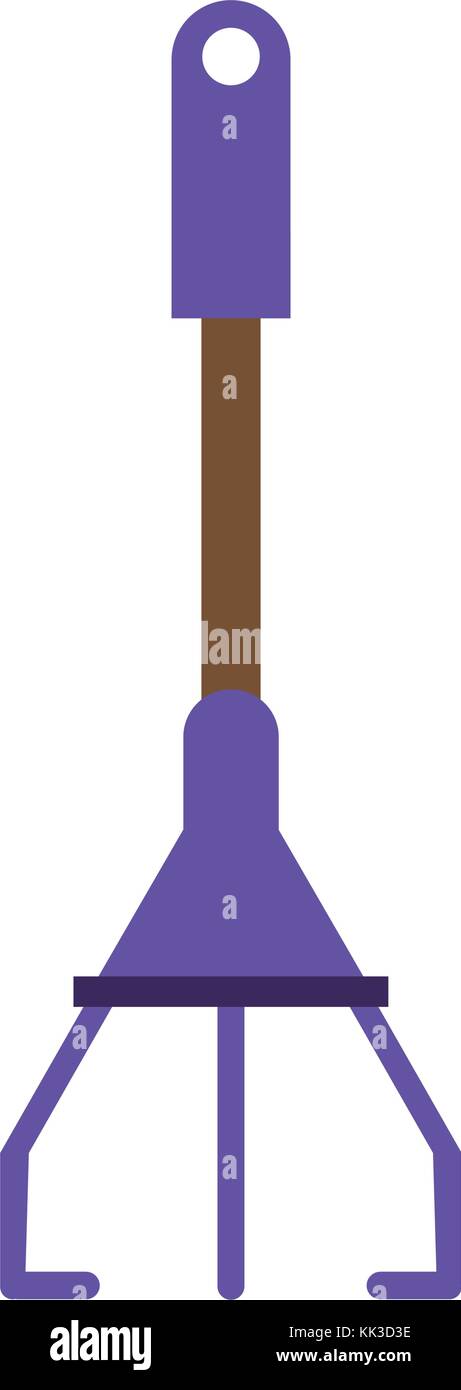 Garden rake tool Stock Vector Image & Art - Alamy