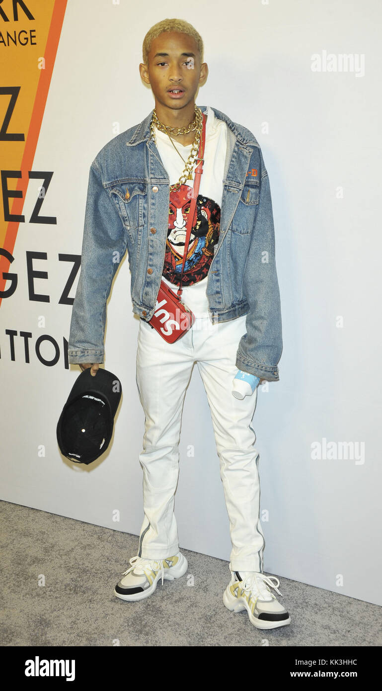 SPOTTED: Jaden Smith At The Louis Vuitton Exhibition In Louis Vuitton Bag  And Sneakers – PAUSE Online