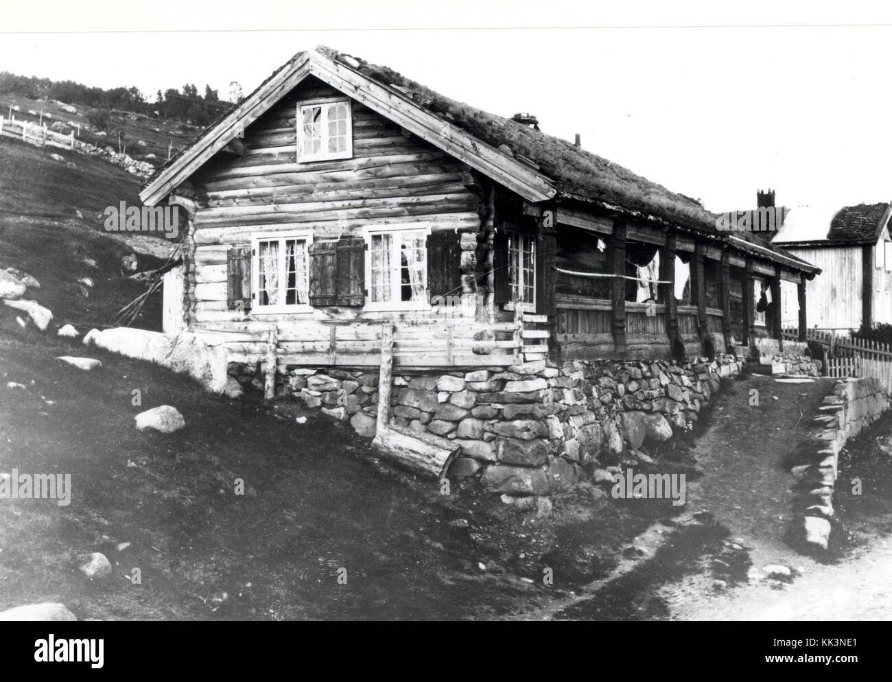 Gardsjord, Telemark Riksantikvaren T178 01 0001 Stock Photo - Alamy