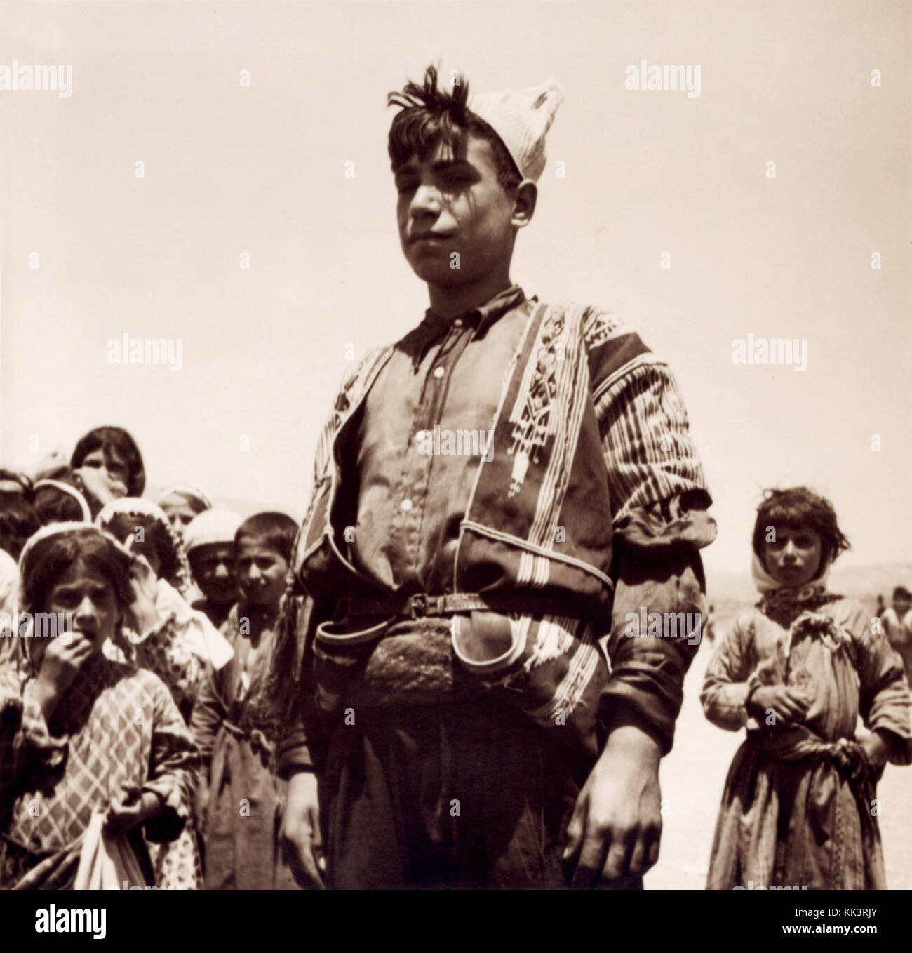 John D. Whiting, Alouites at 14th July religious festivities, 1938 Stock Photo
