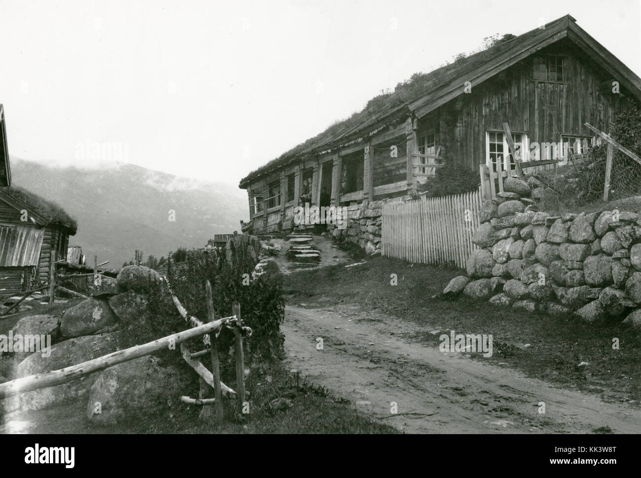 Gardsjord, Telemark Riksantikvaren T178 01 0102 Stock Photo - Alamy
