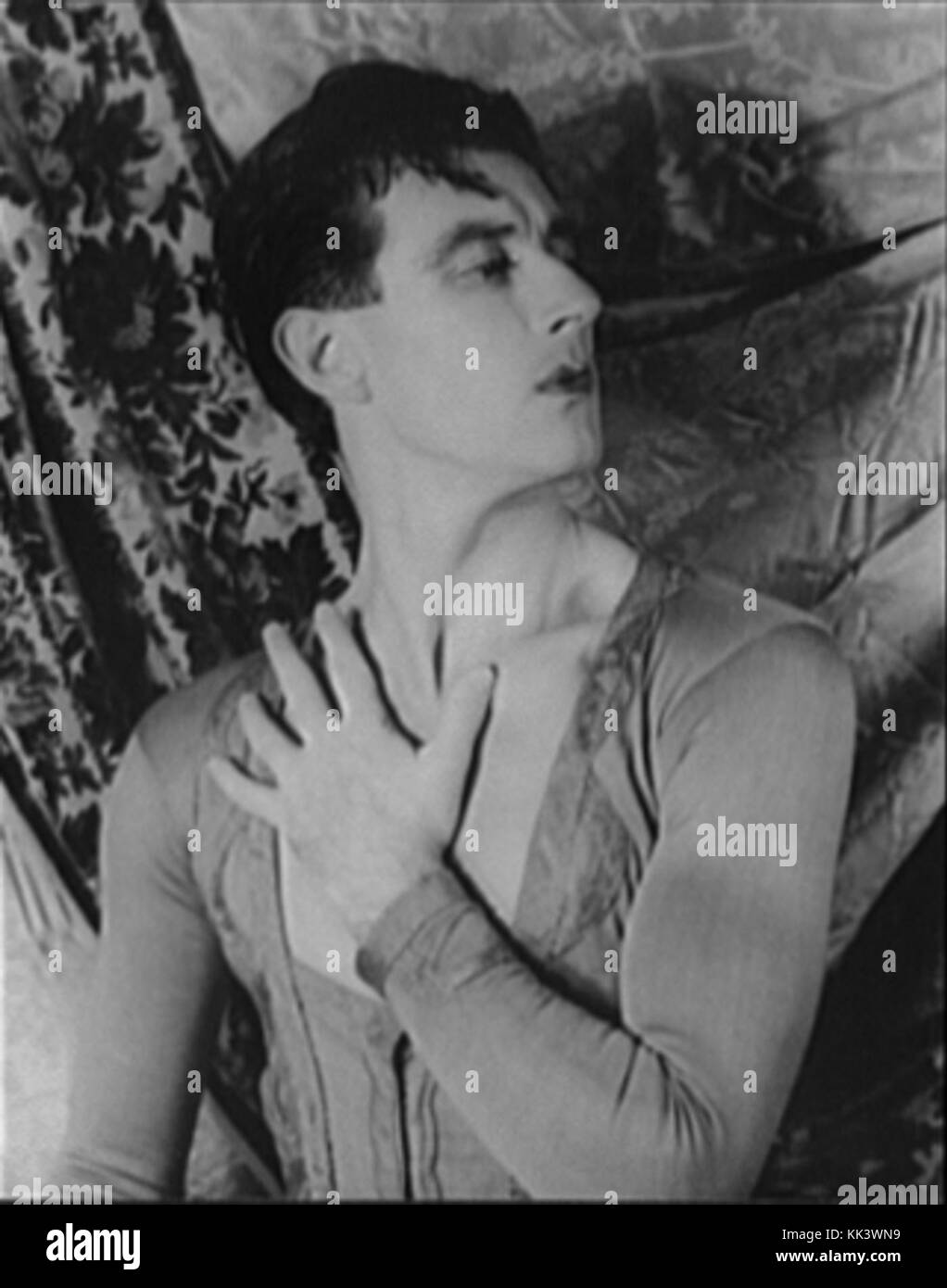 Anton Dolin in Spanish Dance 1940 Stock Photo