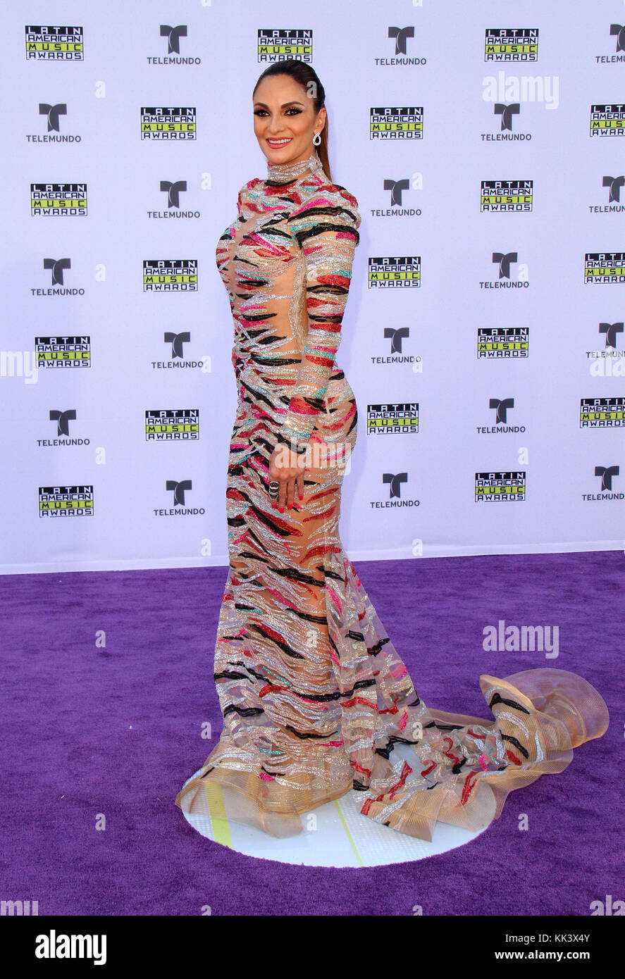 Latin American Music Awards 2017 Arrivals held at the Dolby Theatre in