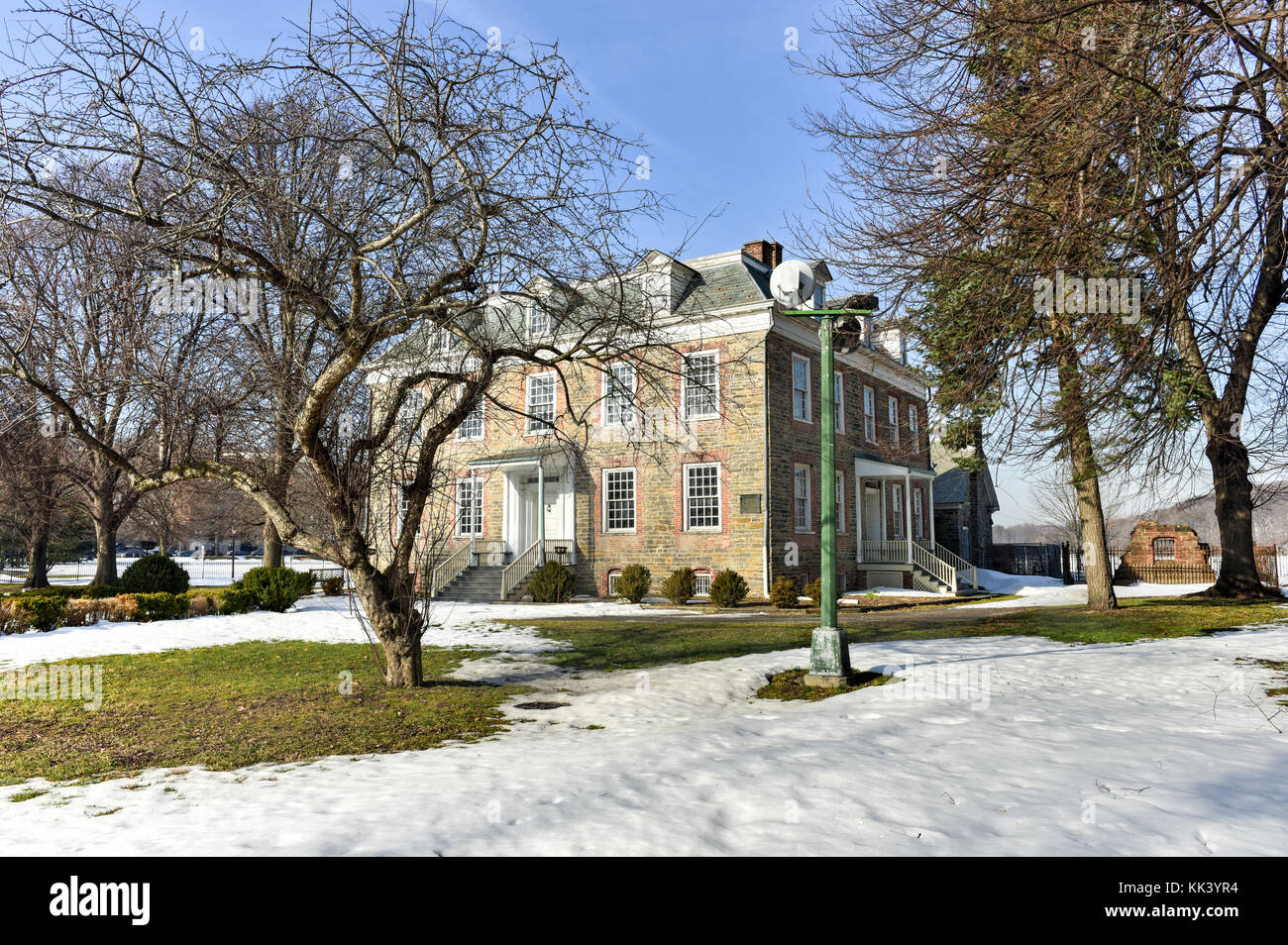 Historic Georgian 1748 Van Cortlandt Manor House Built In Dressed ...